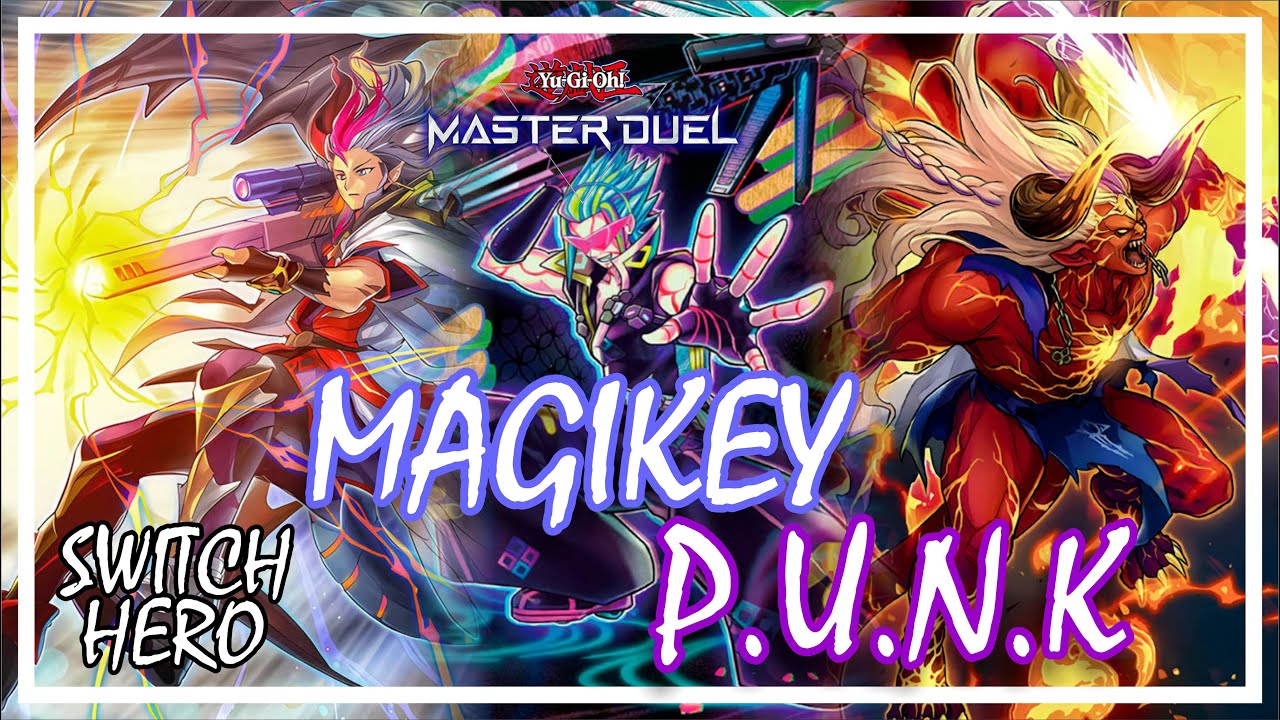 MAGIKEY FT P.U.N.K COMBO RANKED GAMEPLAY (Yu-Gi-Oh! Master Duel) #magiket #masterduel #punk