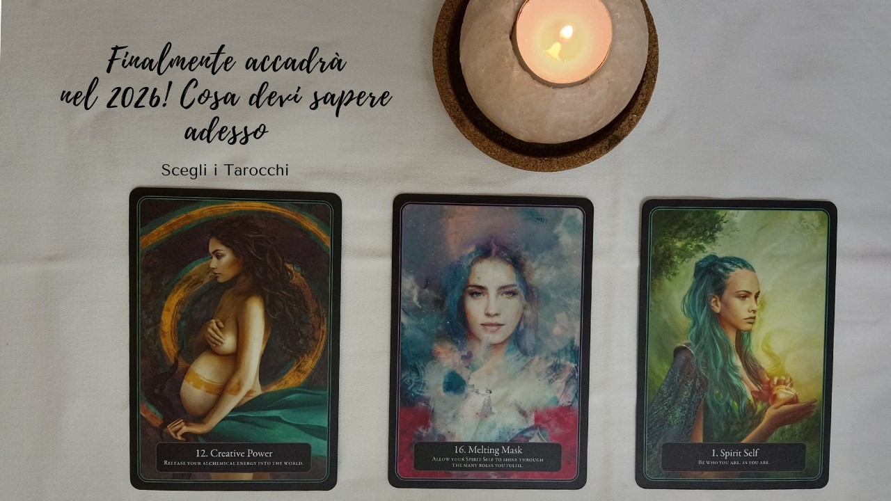 🤩🎉Finalmente accadrà nel 2026! ✨Cosa devi sapere adesso 🔮 Scegli i tarocchi
