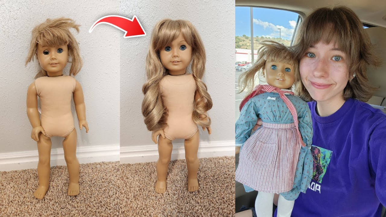 Fixing Up an Old American Girl Doll!