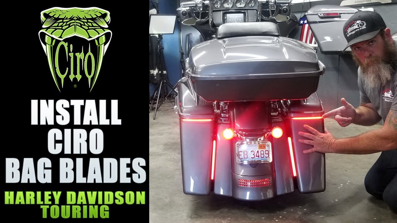 Ciro LED Bag Blades Brake & Turn Signal Install/Review