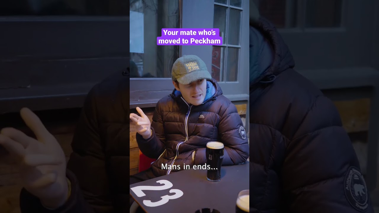 Your Mate Who&rsquo;s Moved To Peckham In 2023 | #peckham #london #southlondon #topboy #uk #british #posh