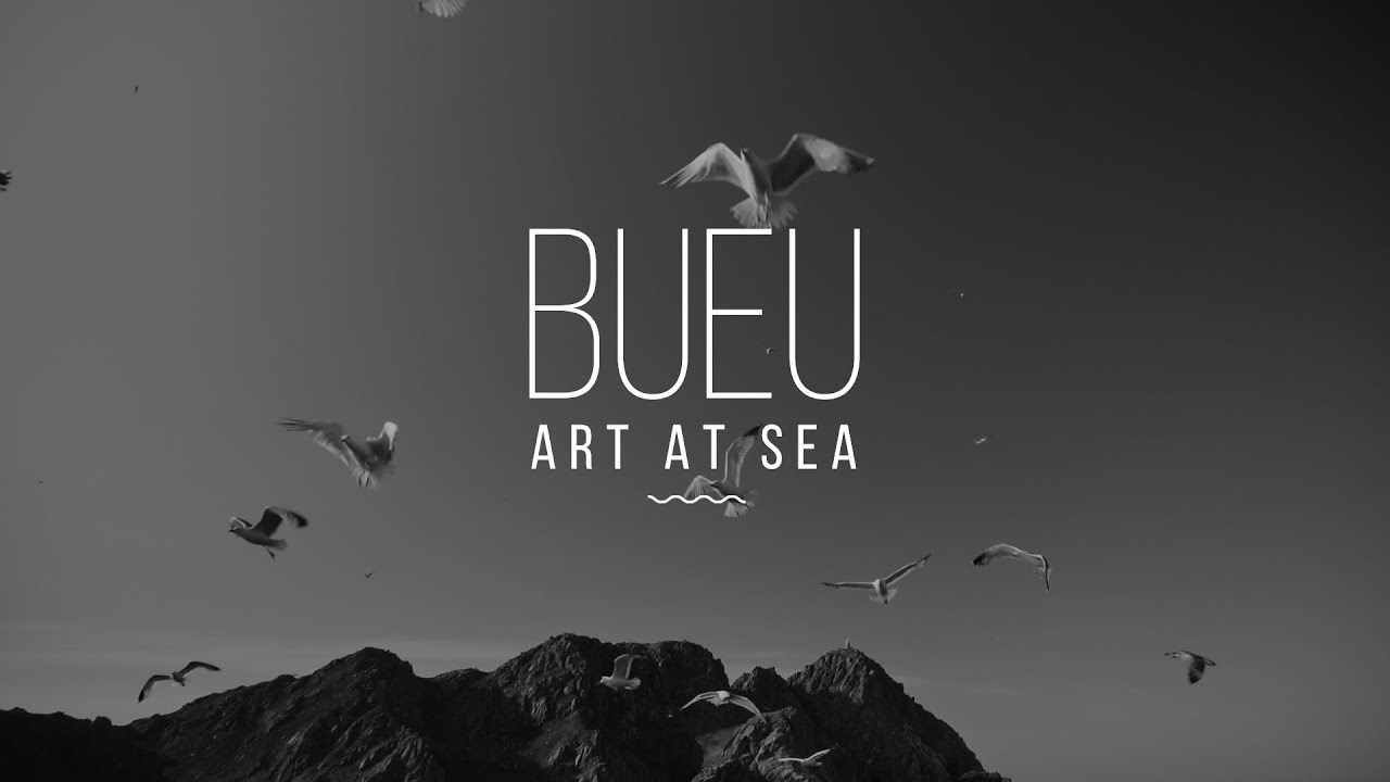 Art at sea in Bueu