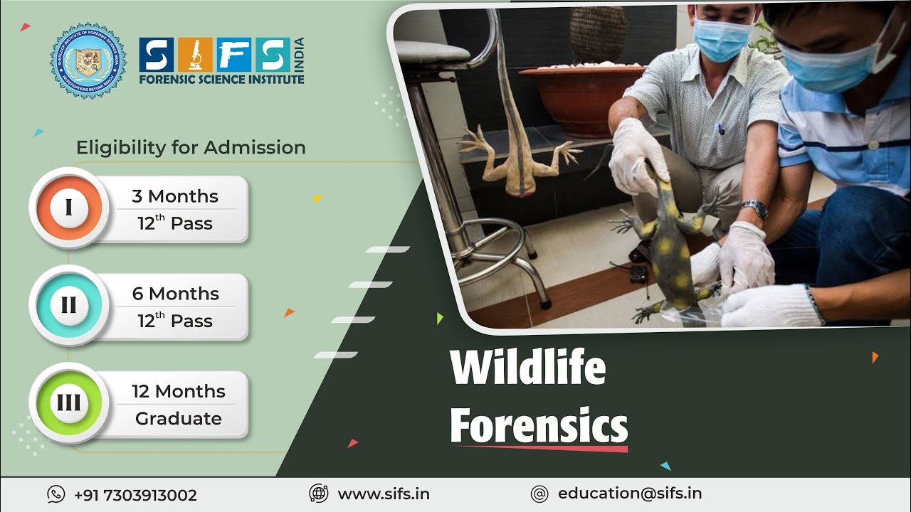 Wildlife Forensics | Online Course  Sherlock Institute of Forensic Science