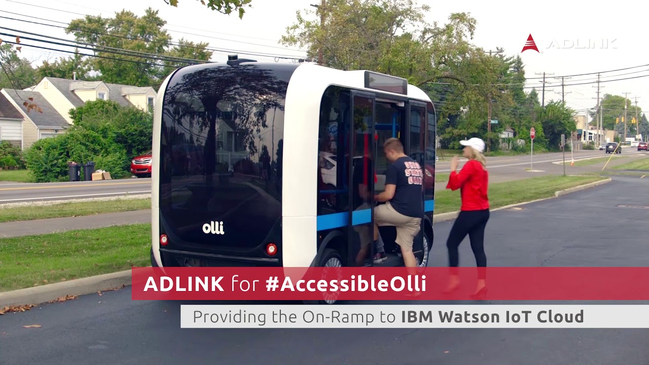 ADLINK Presents: #AccessibleOlli the Autonomous Shuttle Bus