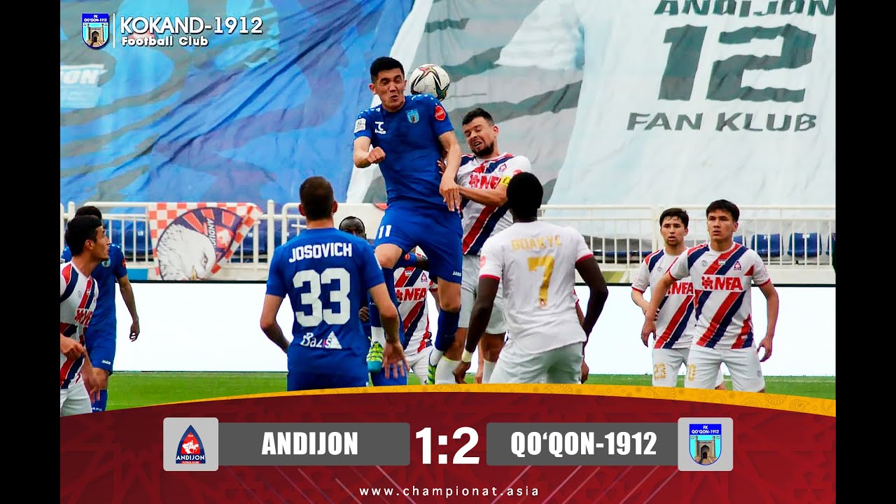 Superliga. Andijon - Qo'qon-1912 - 1:2. Highlights