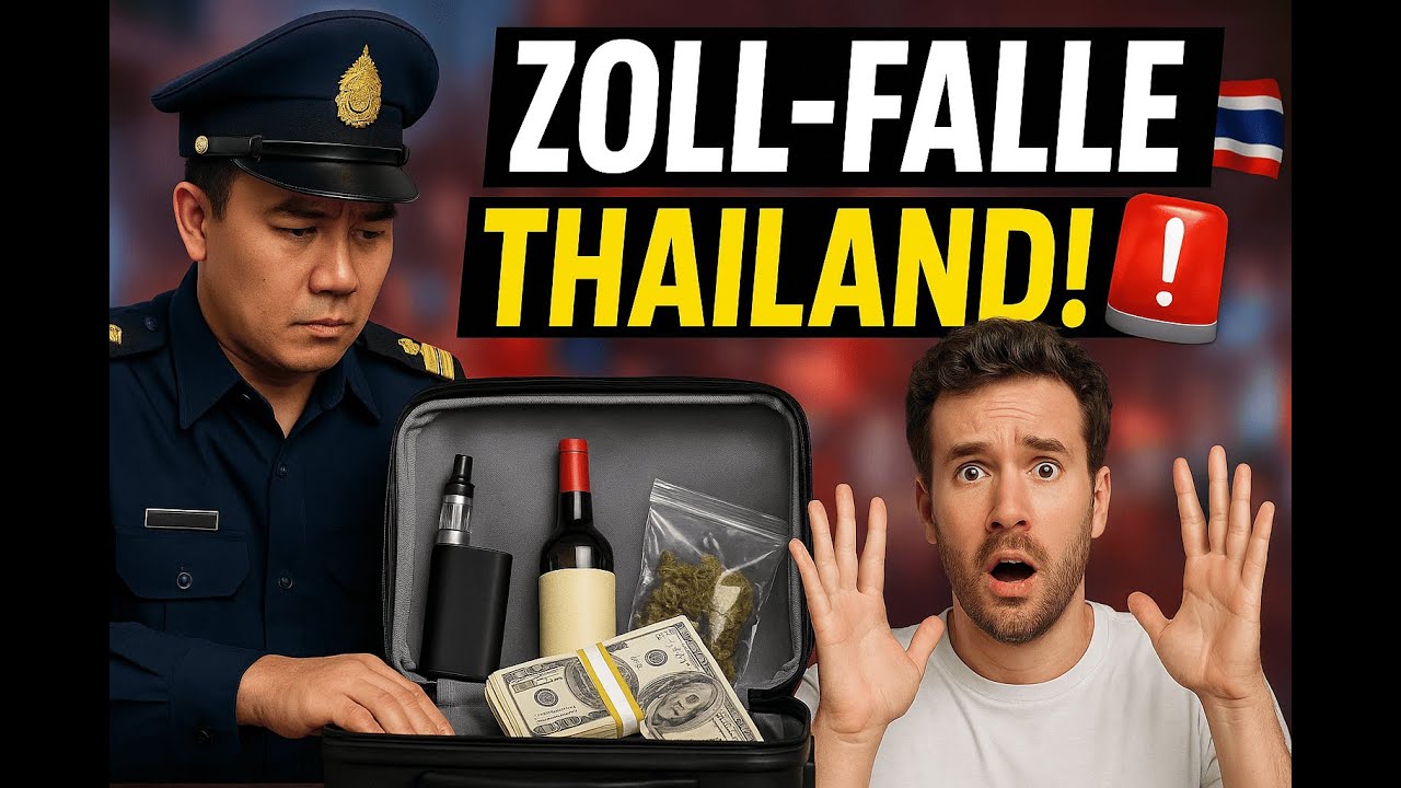 Verbotene Mitbringsel 2025 - Das darfst du in Thailand NICHT einführen ❌ ZOLL-SCHOCK in Thailand