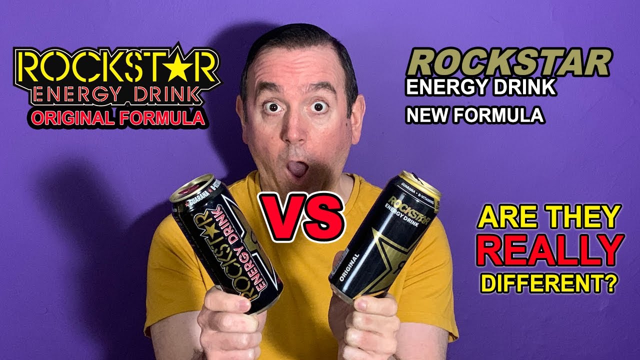 Оригинальная формула Rockstar Energy против новой формулы Rockstar Energy. В чём разница?