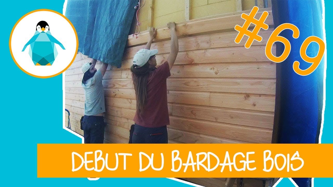 D&eacute;part du bardage bois et grilles anti-rongeur - LPMDP #69