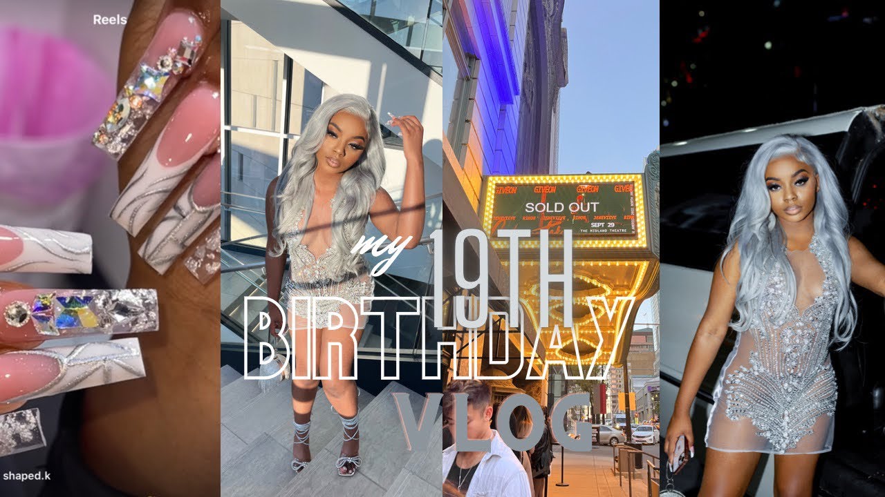 My 19th Birthday Vlog ! (Maintenance, Limo Party, Giveon Concert, etc.) Mani Gnae