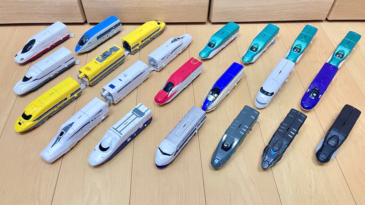 【SHINKARION CW All Robot】新幹線変形ロボシンカリオン、E4maxトキとインフィニティシンカリオンを追加して遊んでみた
