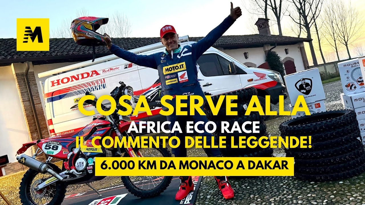 Africa Eco Race: 6.000 km da Monaco a Dakar, ECCO COSA SERVE! Il commento delle LEGGENDE del Rally