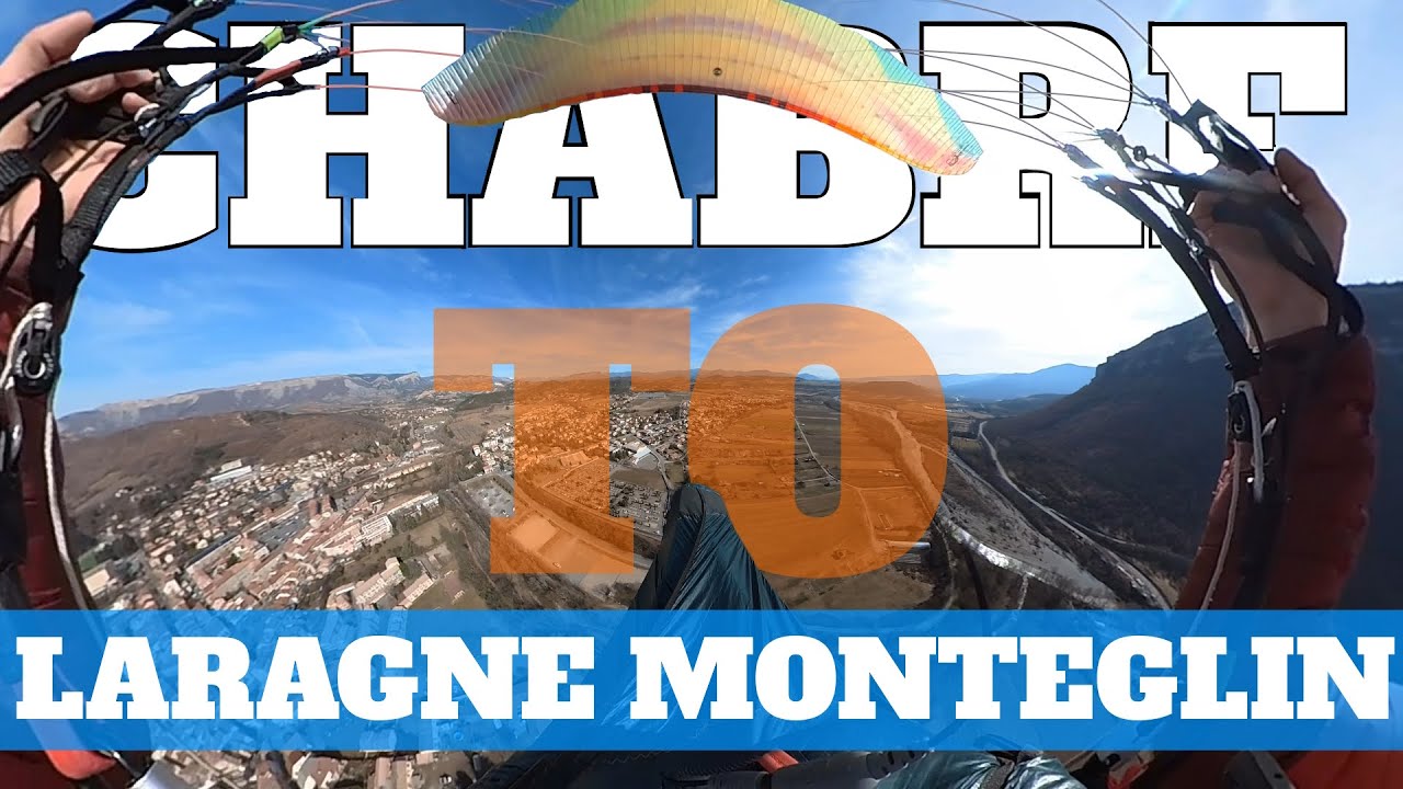 How to Glide to Laragne Camping from Chabre - #paragliding