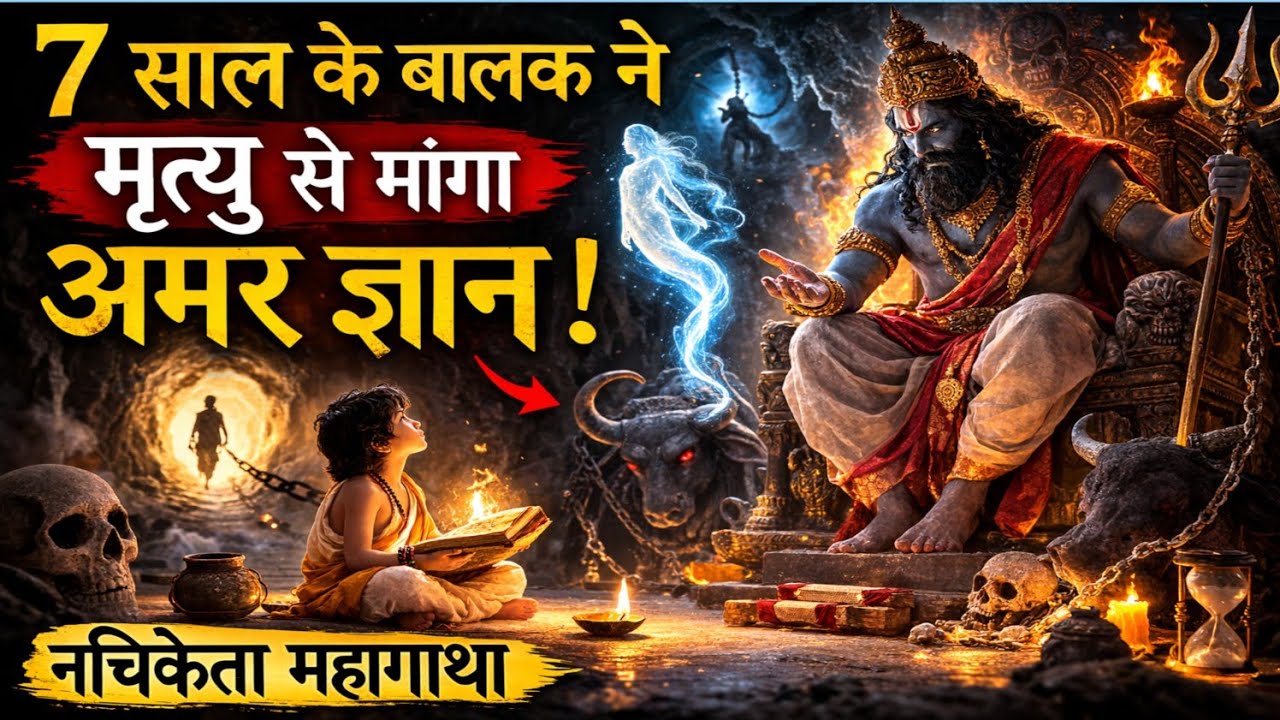 एक बालक और यमराज का अद्भुत संवाद | कठोपनिषद की रहस्यमयी कथा