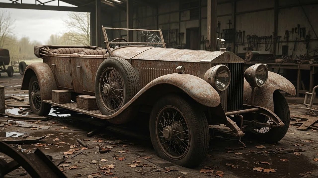 ASMR カーレストレーション 完全修復 – 1919年式 Rolls-Royce 40/50 HP Silver Ghost Alpine Eagle Roadster
