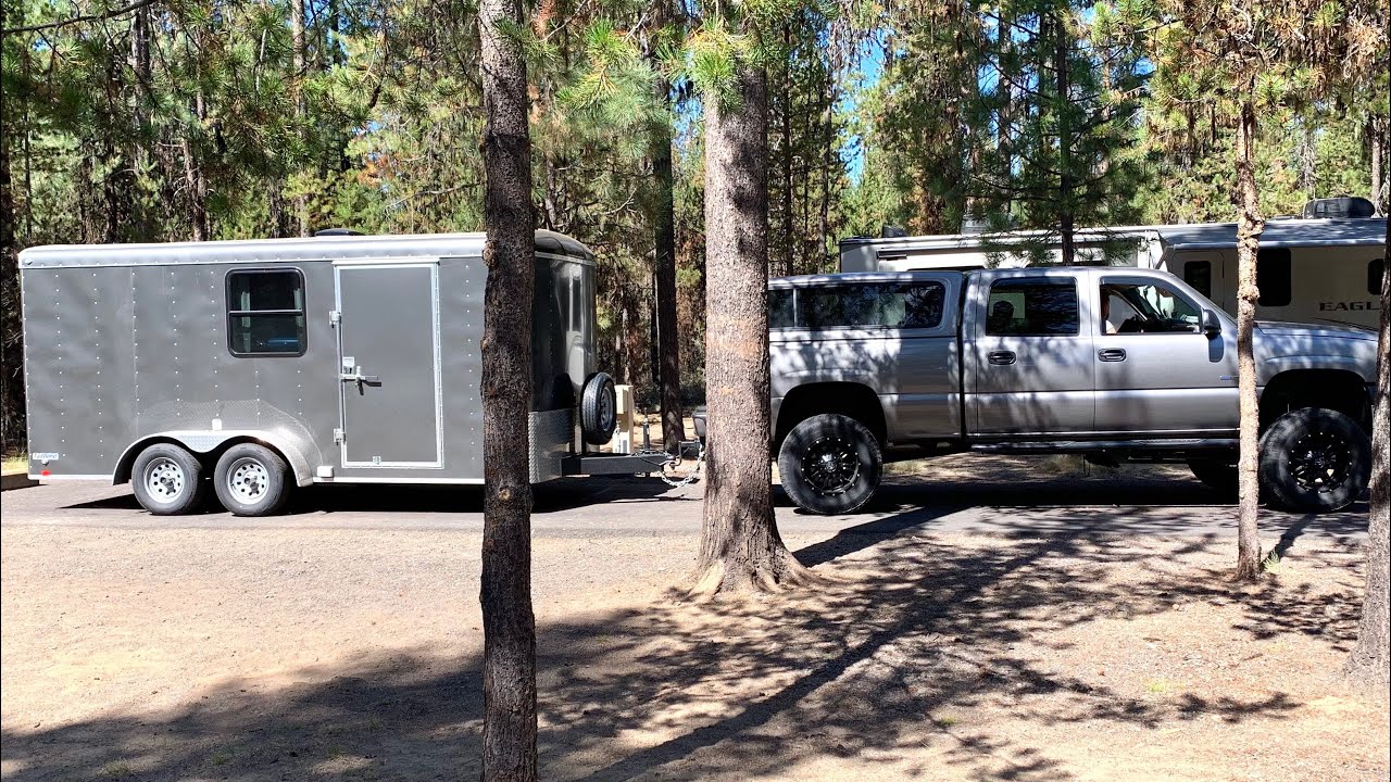 Cargo Trailer to Camper Conversion (sold)