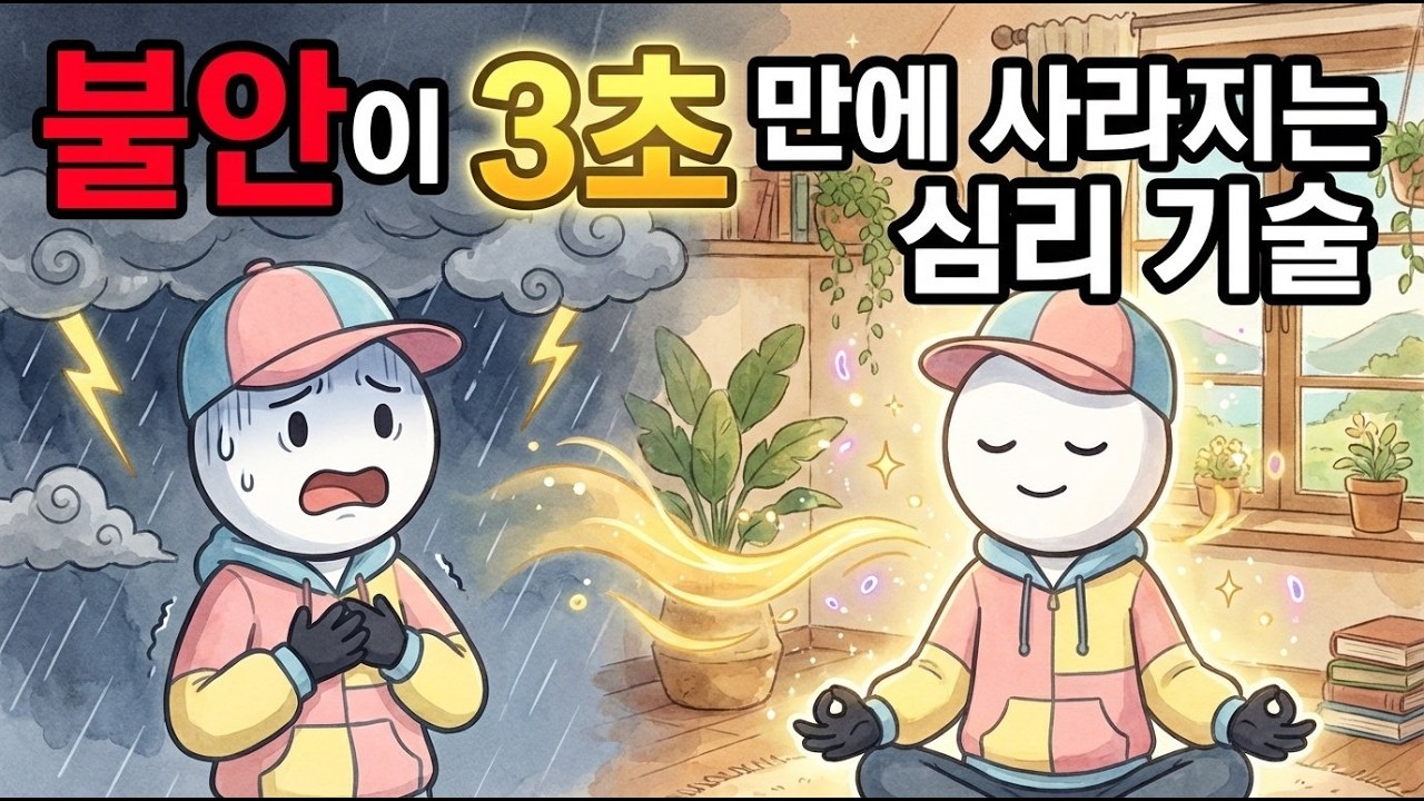 심장이 두근거릴 때 이것만 하세요 | 즉시 효과 있는 호흡법