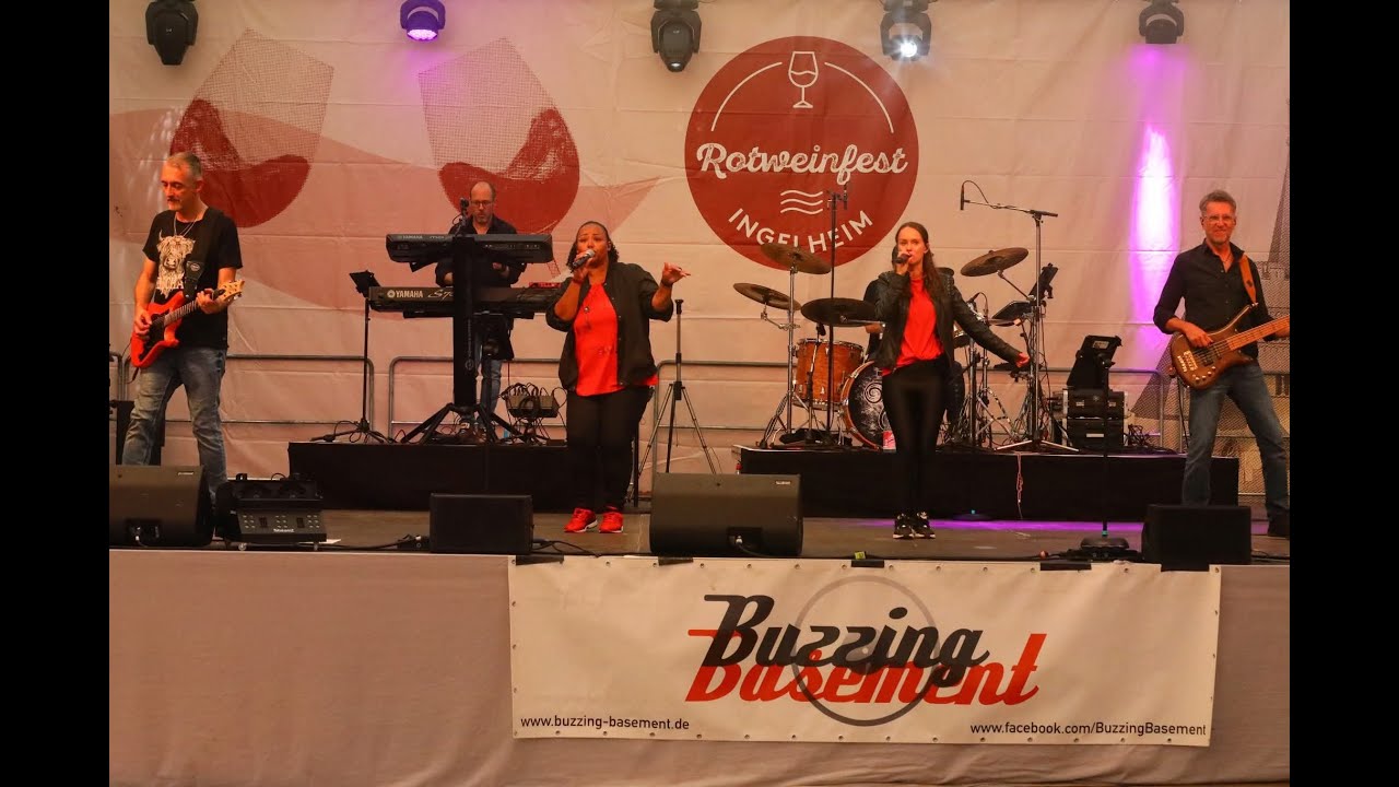 BUZZING BASEMENT live auf dem Ingelheimer Rotweinfest 2025