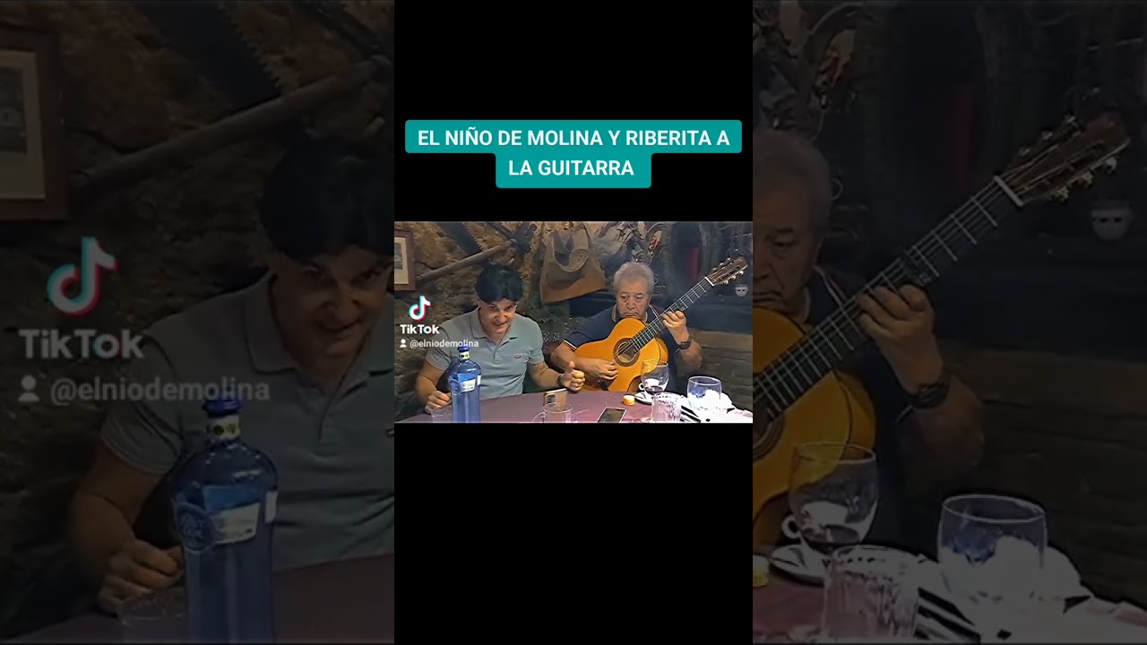 NIÑO MOLINA CANTANDO POR ANTONIO MOLINA Y A LA GUITARRA RIVERITA EN TORRES DE CONILLL.