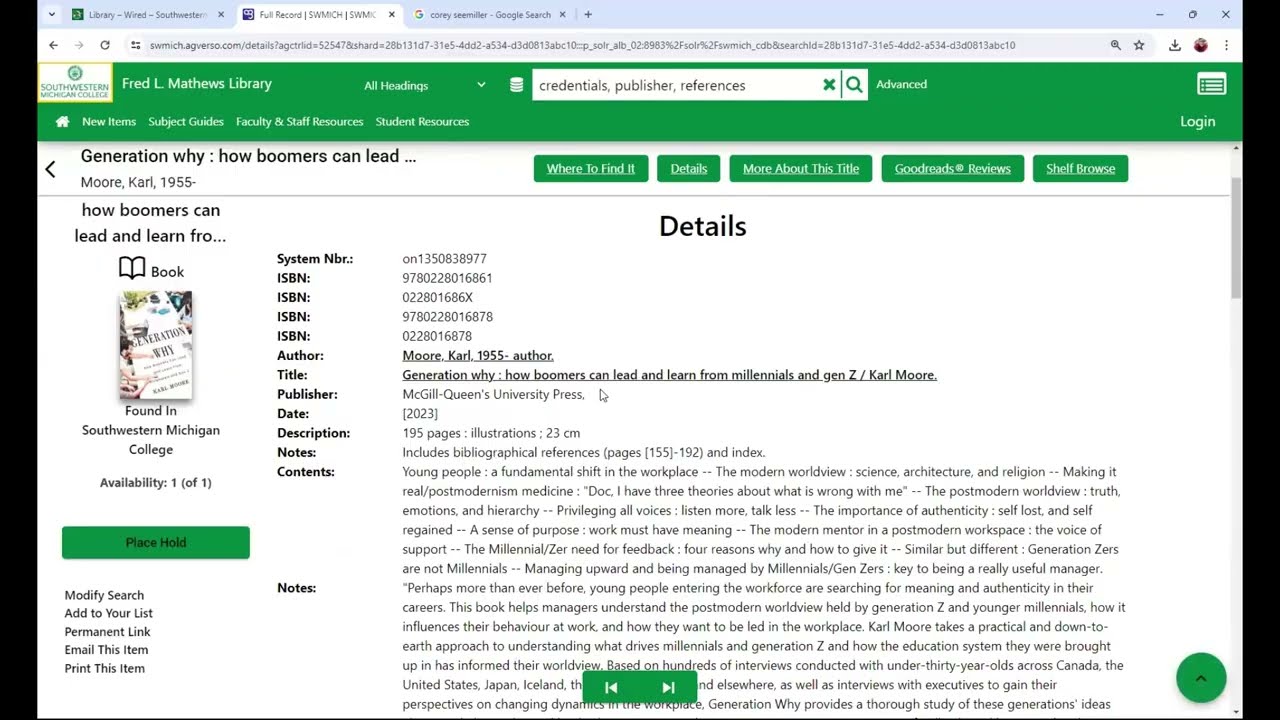How to Identify Scholarly Books