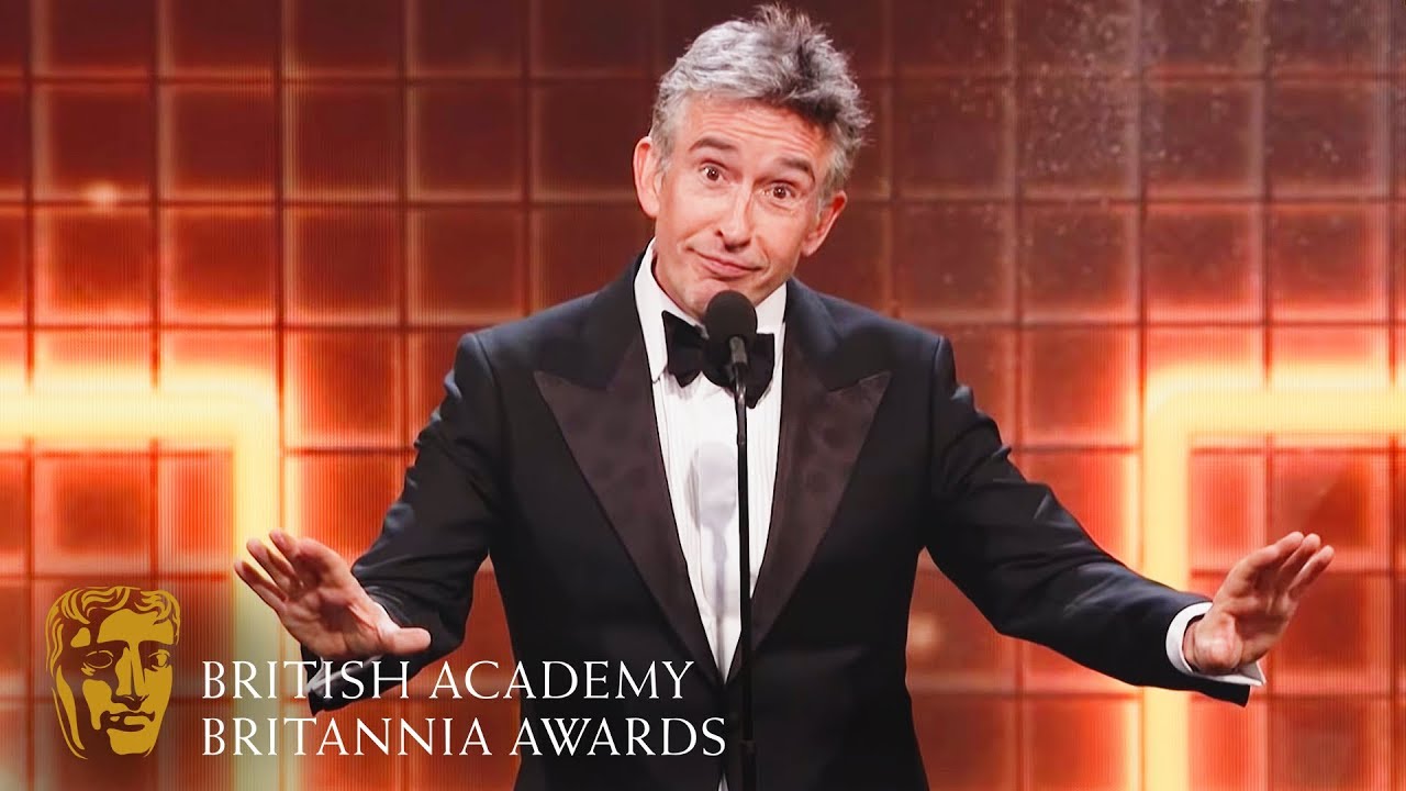 Steve Coogan's Hilarious Acceptance Speech | 2019 British Academy Britannia Awards