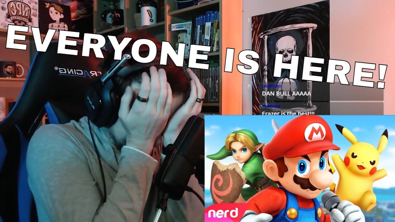 Reacting to THE SUPER SMASH BROS ULTIMATE CYPHER | #NerdOut