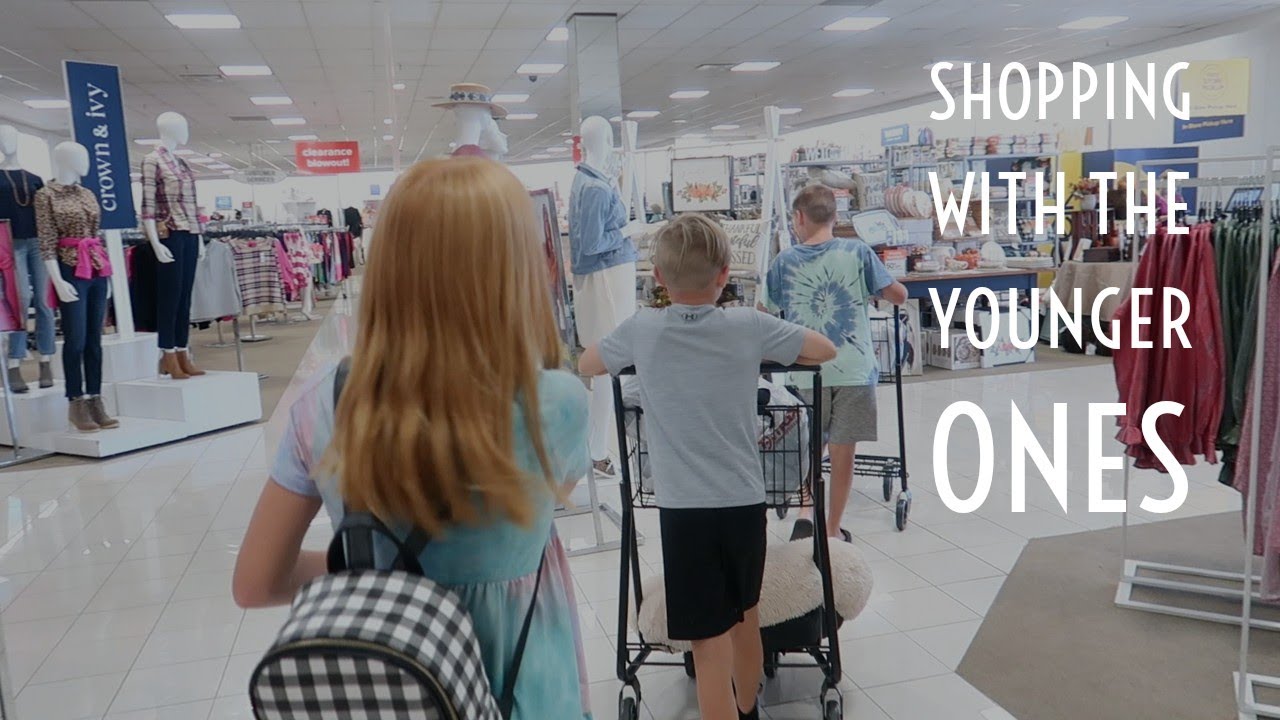 Fall/Winter clothes shopping with the little kids