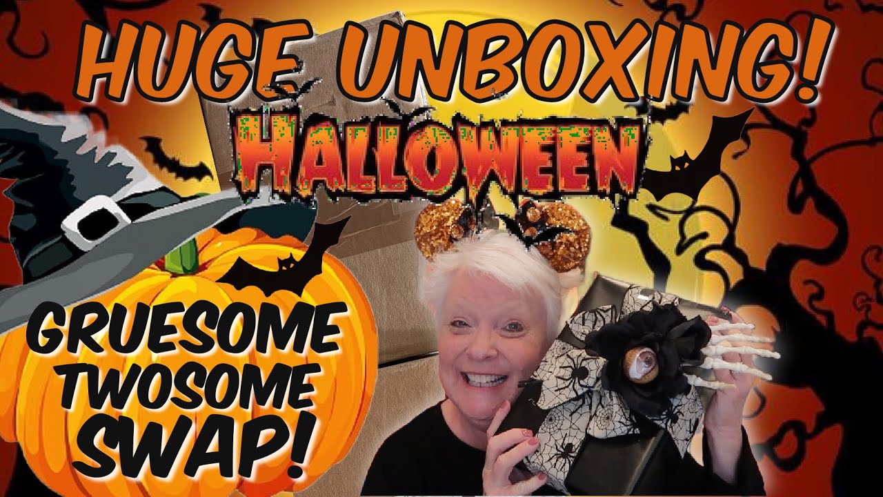 HUGE! Gruesome Twosome HALLOWEEN Box Swap UNBOXING! It's Must See!