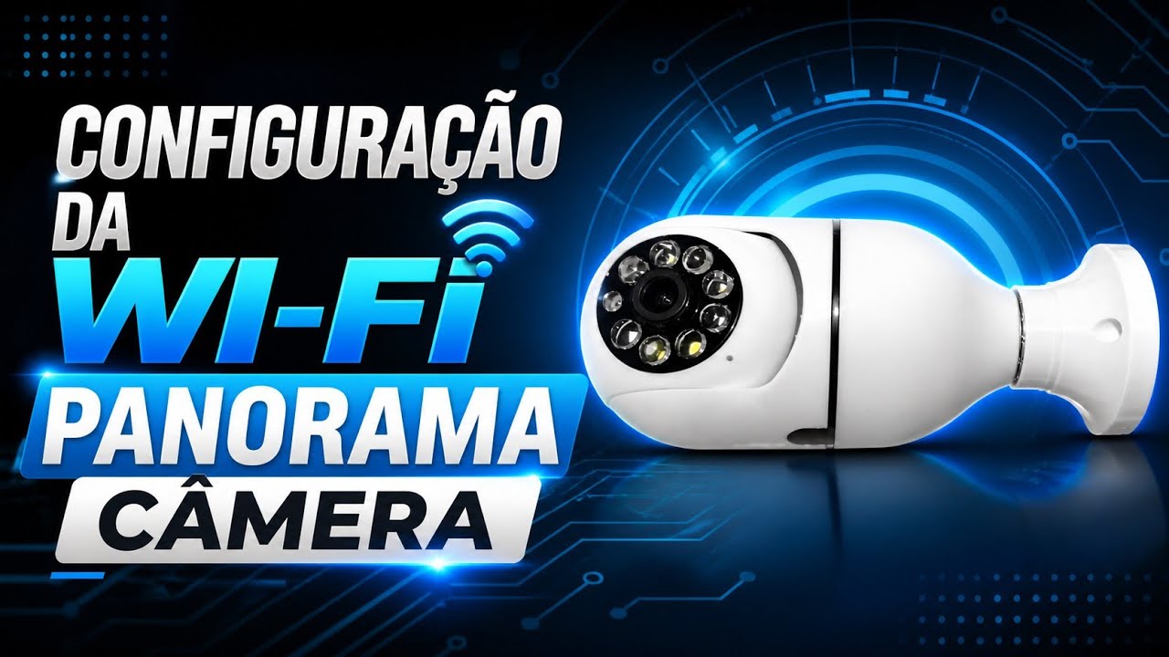 Configuração da wi-fi panorama câmera