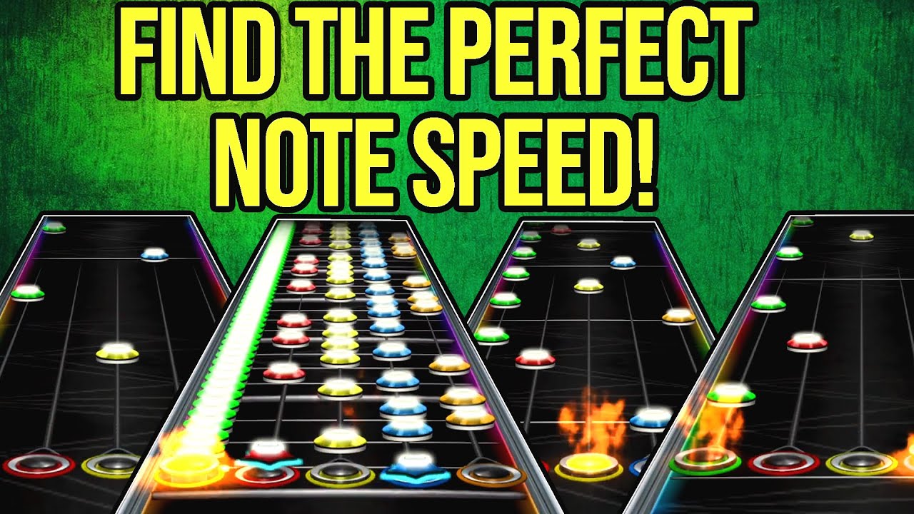 Why YOUR Note Speed Matters on Clone Hero! (Best Clone Hero Note Speed Description and Tutorial)