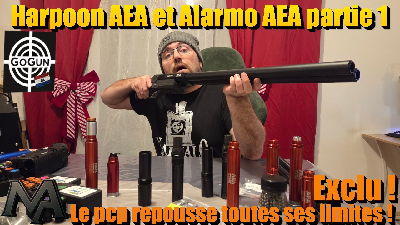 Harpoon AEA Pcp de fou furieux Unique en France