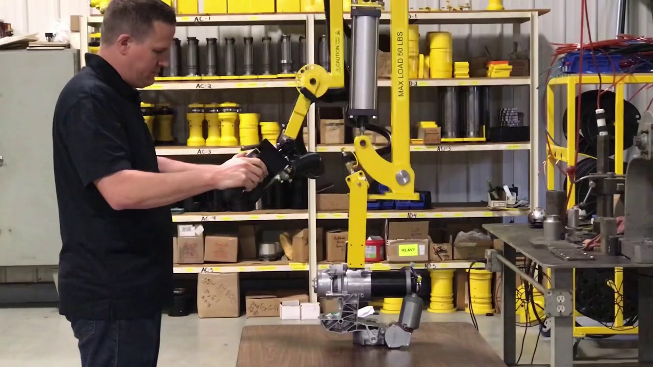 Material Handling Gripper Manipulator for use in Wheelchair Manufacturing