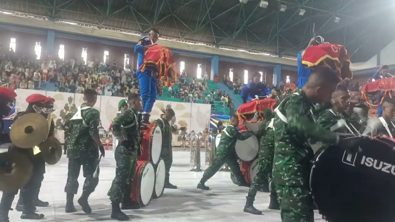 SMAN 5 TARUNA BRAWIJAYA KEDIRI LOMBA DRUMBAND KAPOLRES MADIUN KOTA CUP 2023
