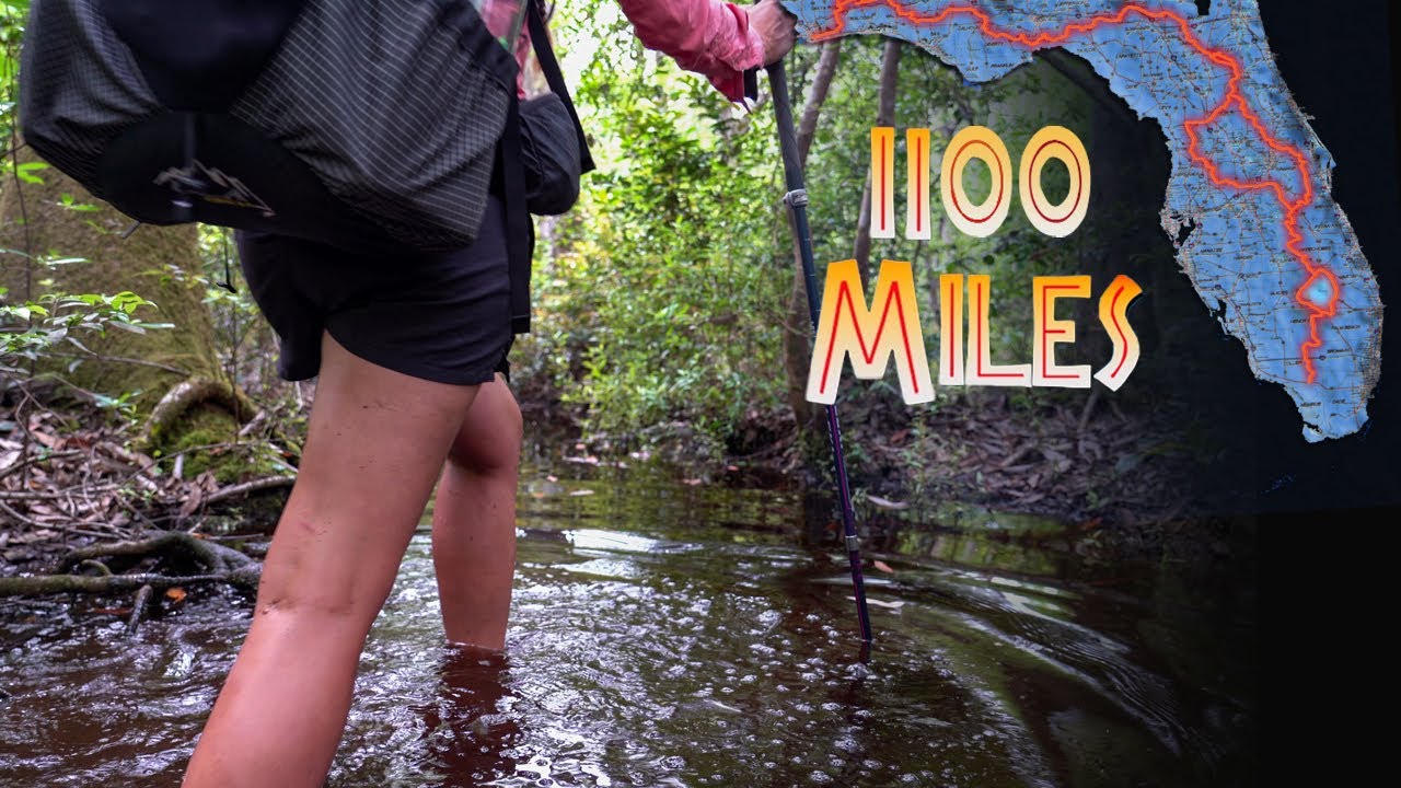 JUST HIKING: 1100 Miles Across Florida (Everglades To The Panhandle)