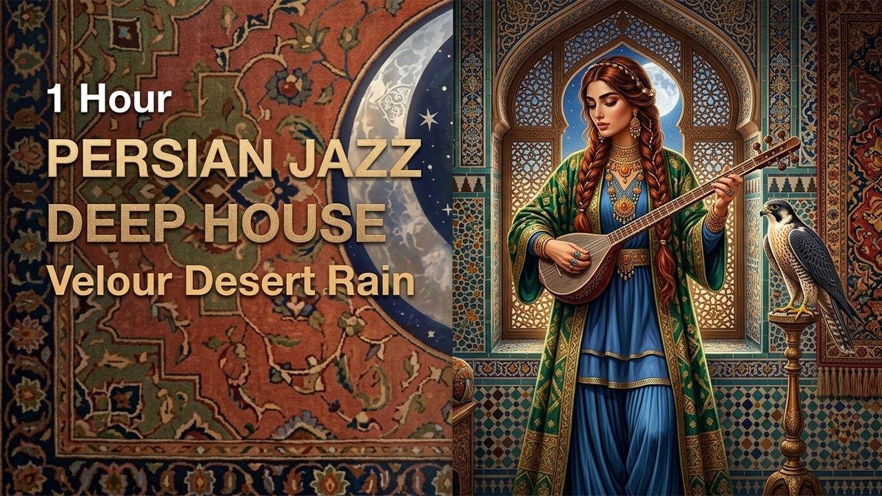 Persian Jazz Deep House Mix 🌙 Mystical Desert Vibes for Study, Work & Relaxation
