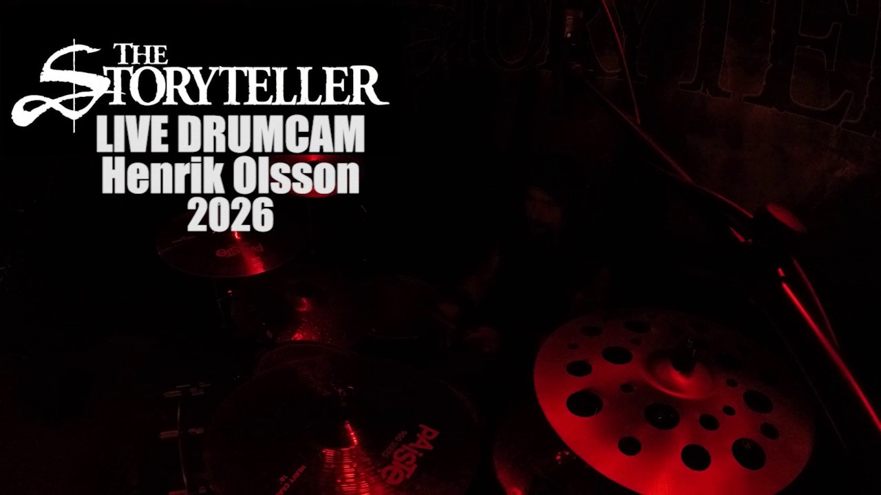 Drum cam - Henrik Olsson - The Storyteller 