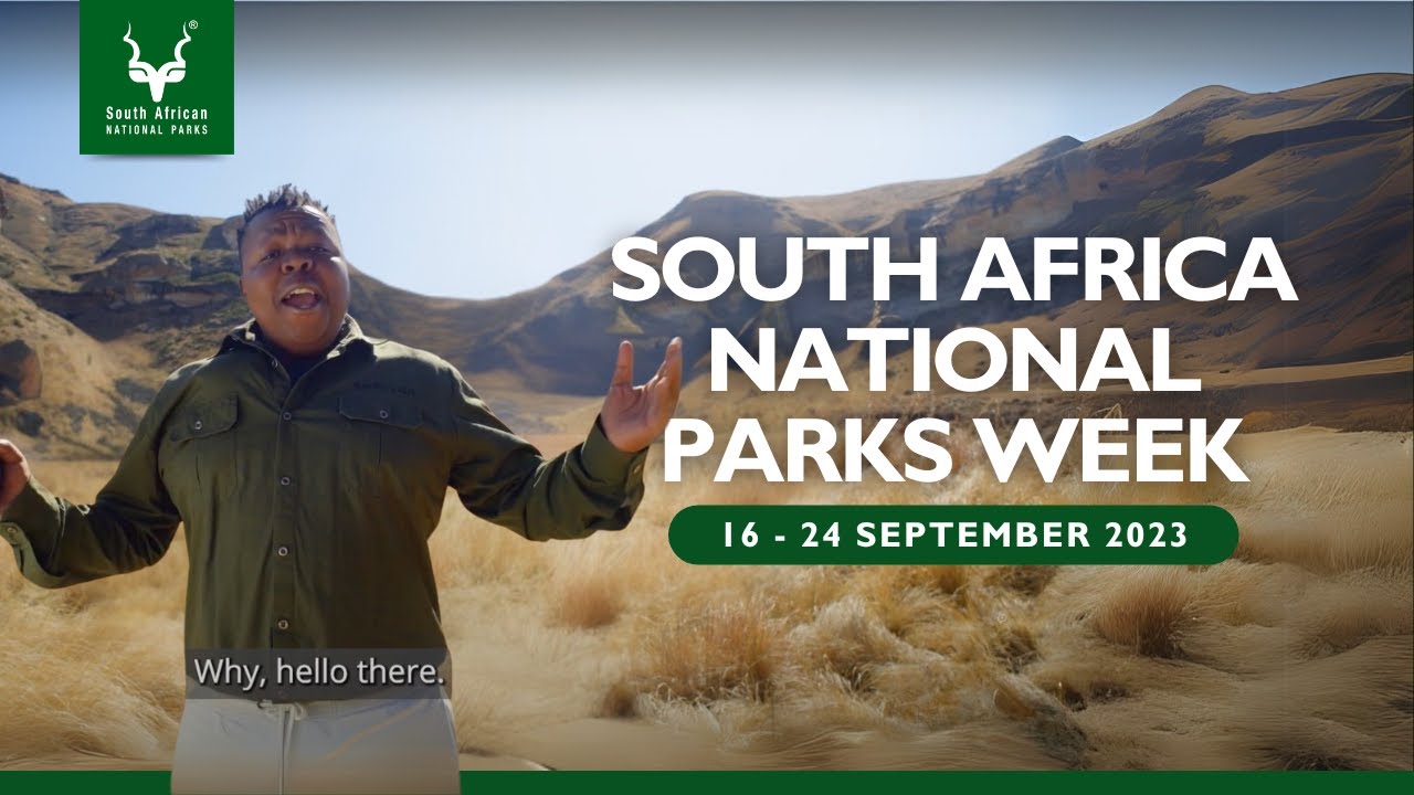 SA National Parks Week 2023 | 16 - 24 September 2023 #SANParks