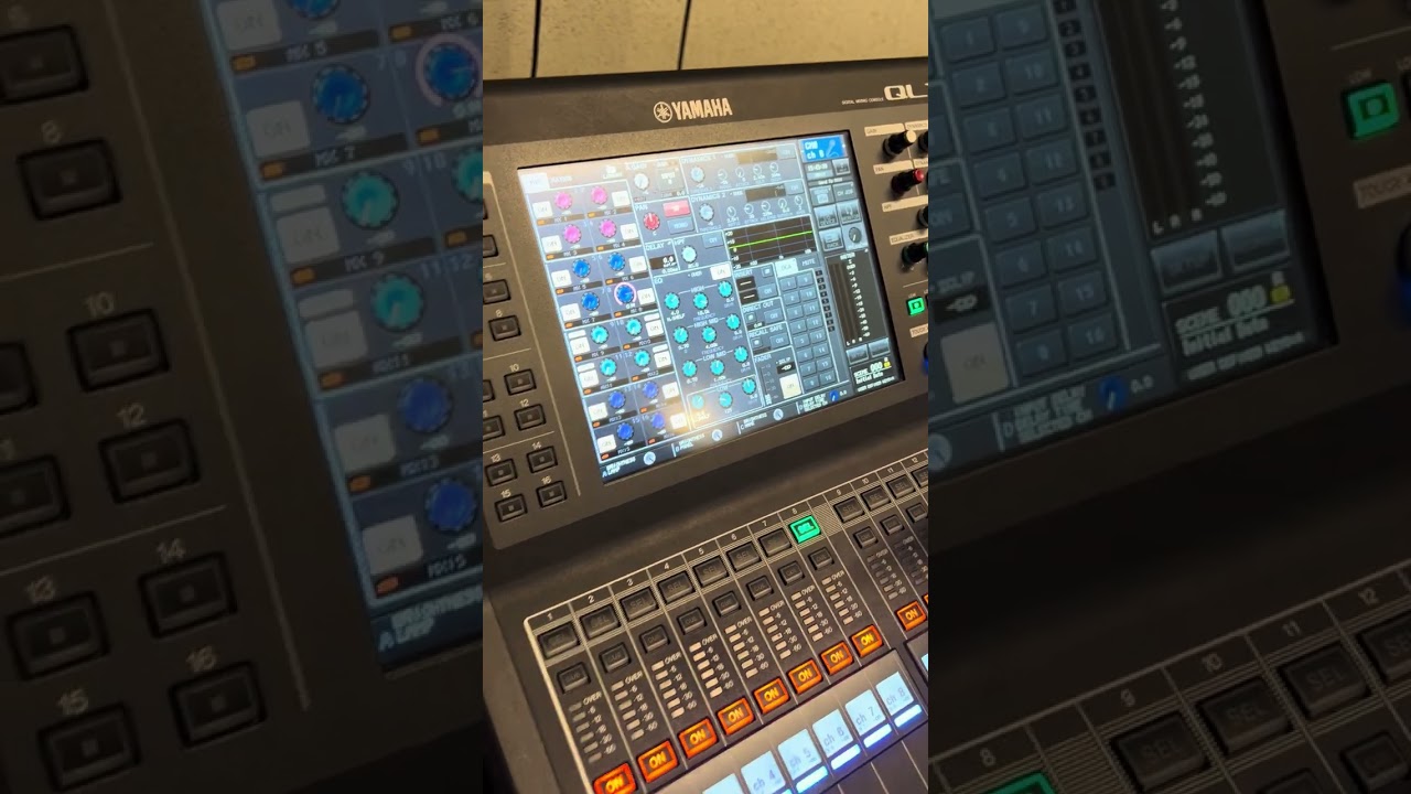 Yamaha QL1 diffusione ottofonica 1