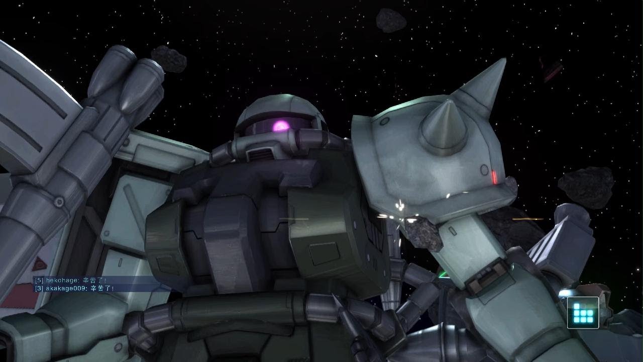 【機動戰士高達 激戰任務2】渣古Ⅱ後期型【情境戰鬥】宇宙的蜉蝣