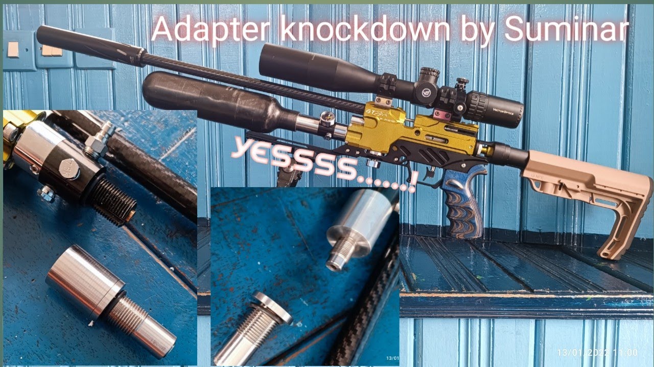 Chamber GTX pasang adapter knockdown/ knock down