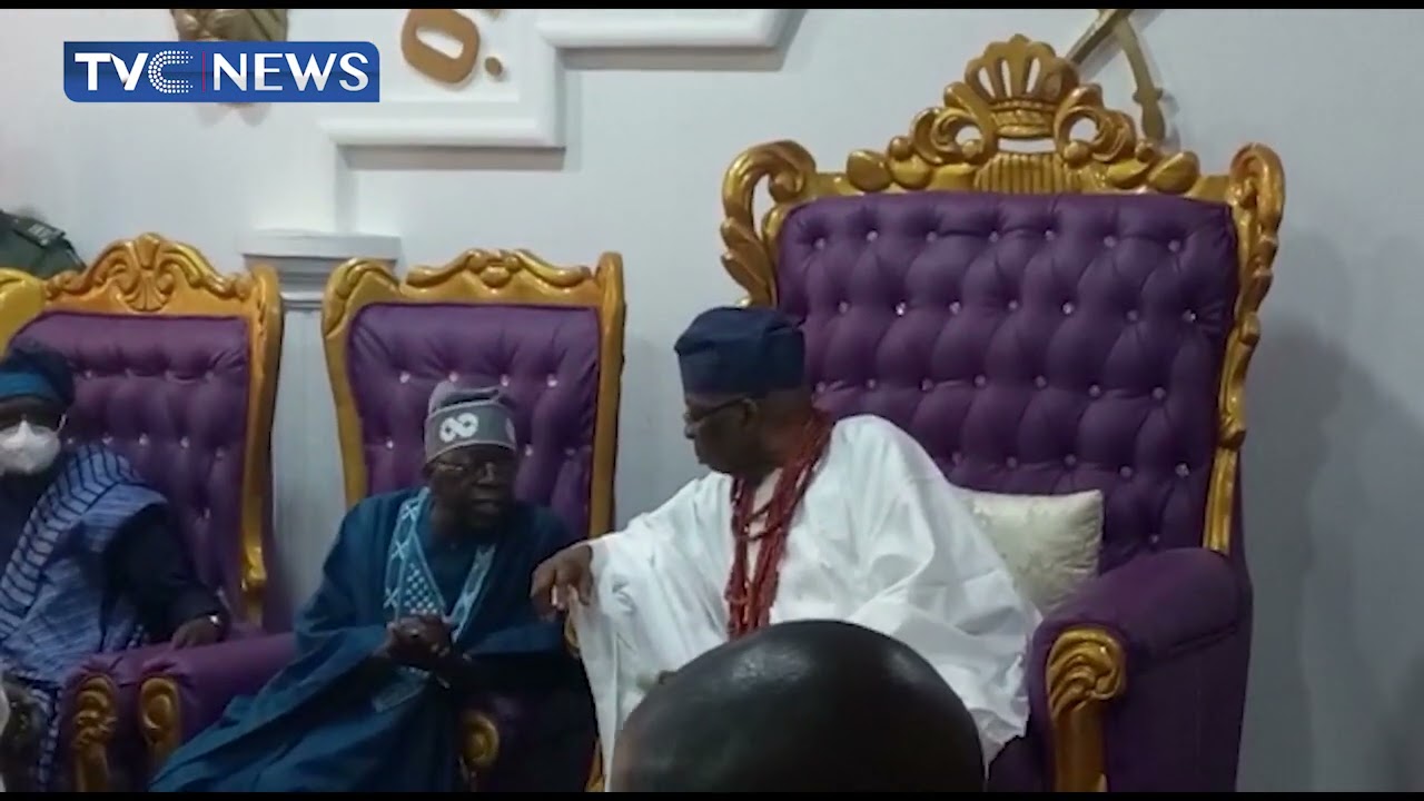 2023: Asiwaju Tinubu Receives Royal Endorsement, Blessings From Paramount Ruler of Ijesaland