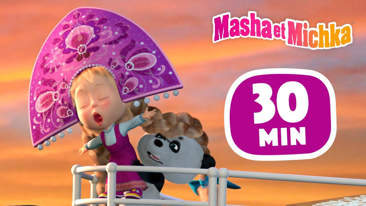 Masha et Michka 👱&zwj;♀️🐻 Choisis Ton Programme T&eacute;l&eacute; 📺🎥 Compilation 41 ⏱ 30 min 👱&zwj;♀️