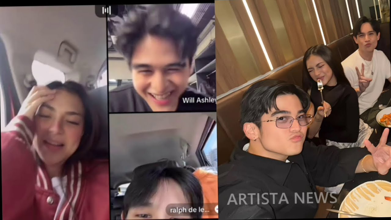 WILL RALPH AT MIKA NAGKA-BUKINGAN SA LIVE VIDEO💛PBB COLLAB HOUSEMATES