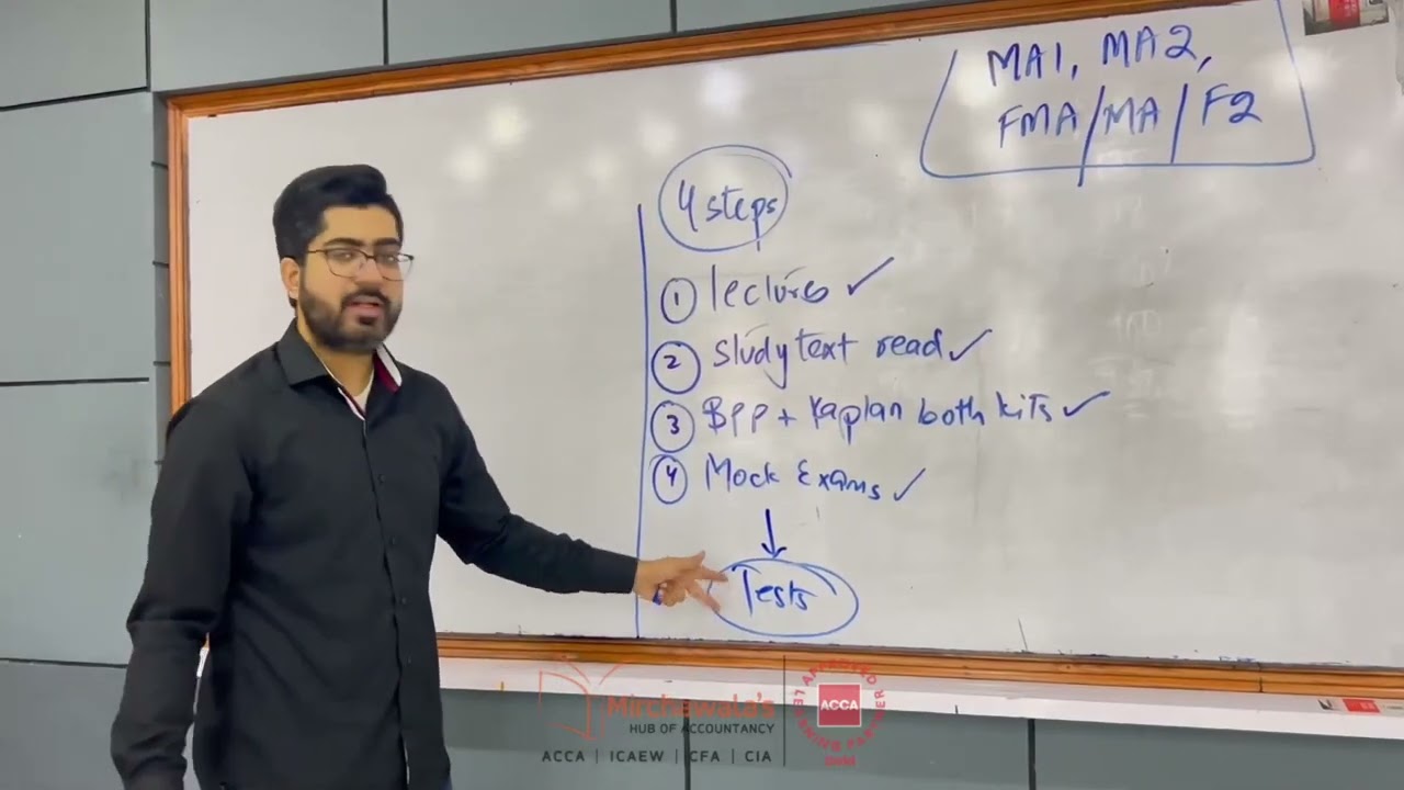 How To Prepare For MA1, MA2, MA & FMA | Important Guide by Ahmed Shafi