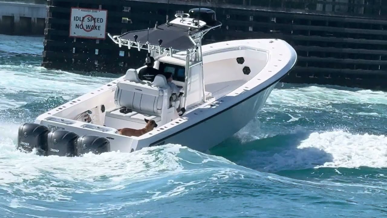 BIKINI, BEACH, BOAT, FISH on the FAMOUS HAULOVER INLET