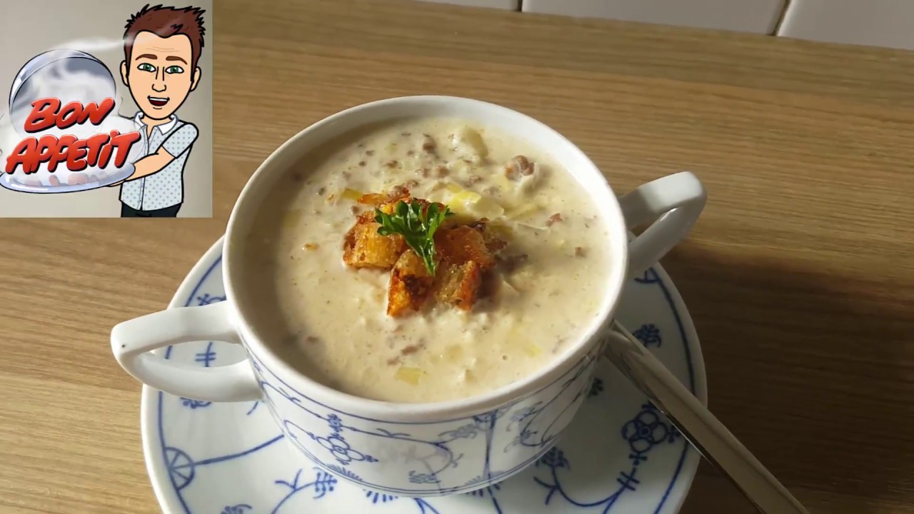 La recette n&deg;3: Sp&eacute;cialit&eacute;s allemandes k&auml;se-Lauch Suppe !!