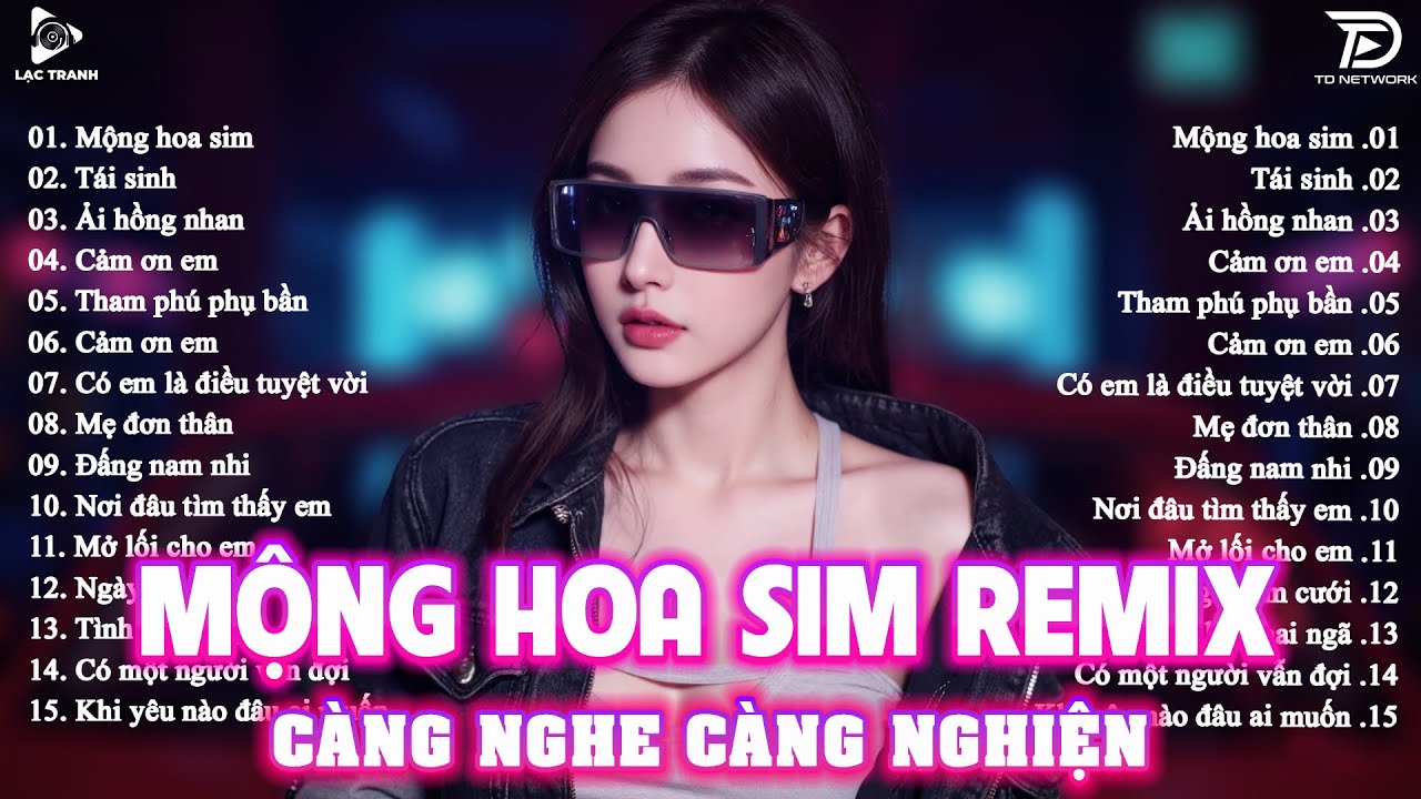 Mộng Hoa Sim Remix ♫ BXH Nhạc Trẻ EDM Hot Trend TRIỆU VIEW - Top 20 Bản EDM TikTok Gây Nghiện