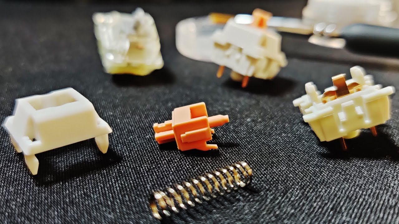 ⌨️ Cómo LUBRICAR SWITCHES de teclado mecánico (táctiles y lineales)