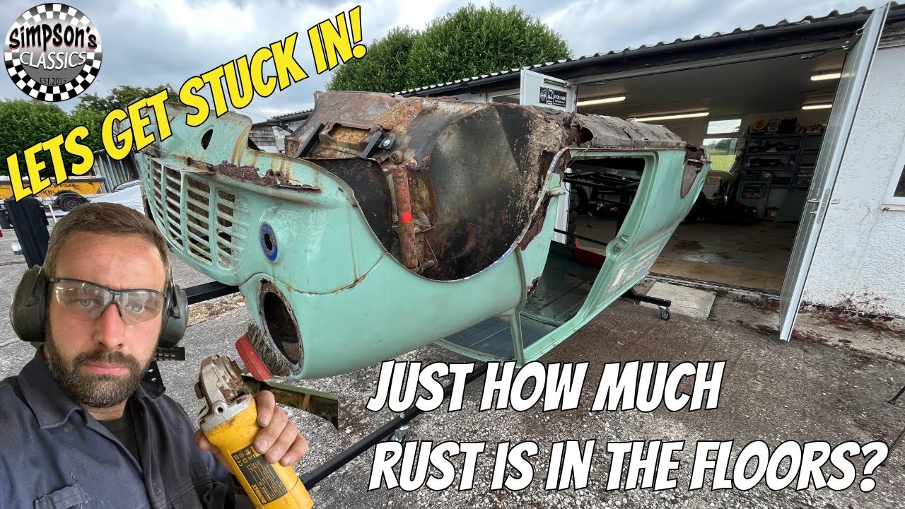 JUST HOW RUSTY IS IT? Classic Mini Van Restoration