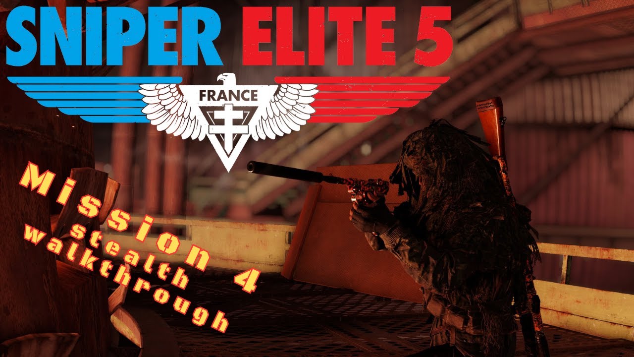 Sniper Elite 5 Stealth Walkthrough - Mission 4: War Factory (Part 1/2)