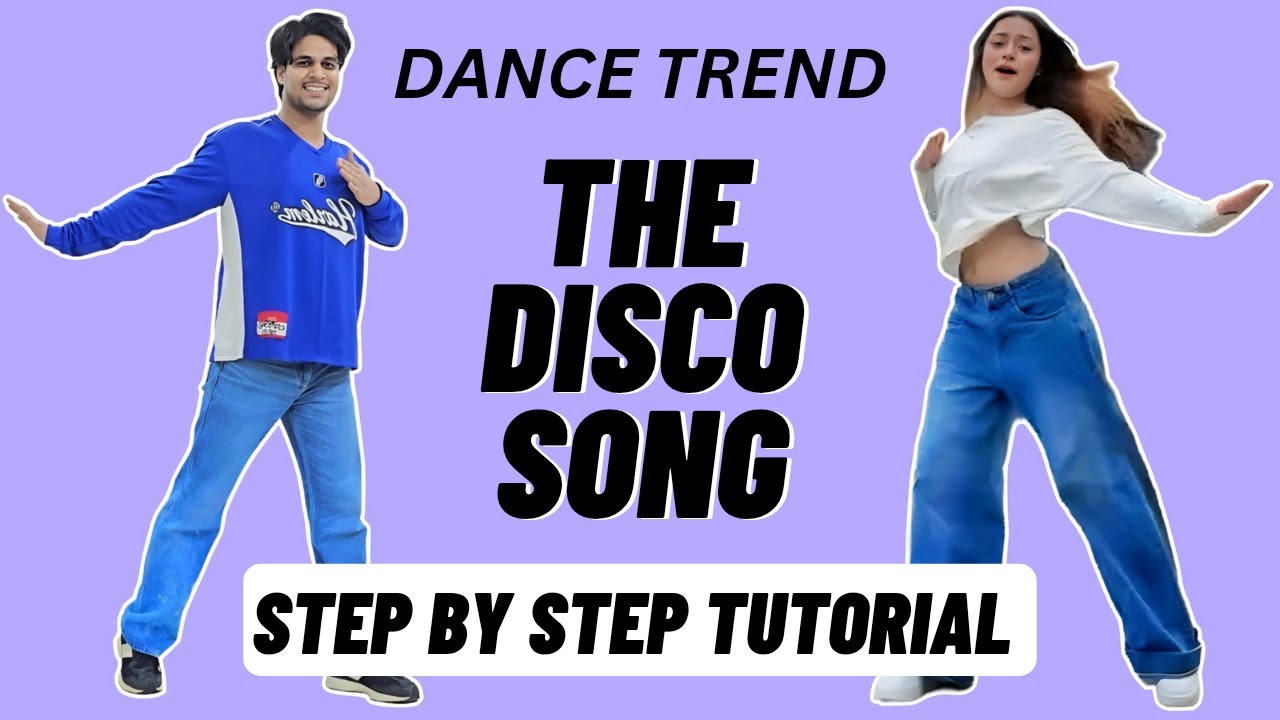 The Disco Song Reels Dance Trend Tutorial | The Disco Song Instagram Dance Trend Tutorial
